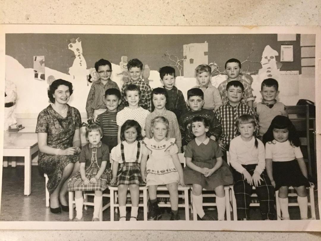 Junior K 1958-59I think I was 4 or 5 years old . Anyway I'm not hard to spot. Top row in the middle