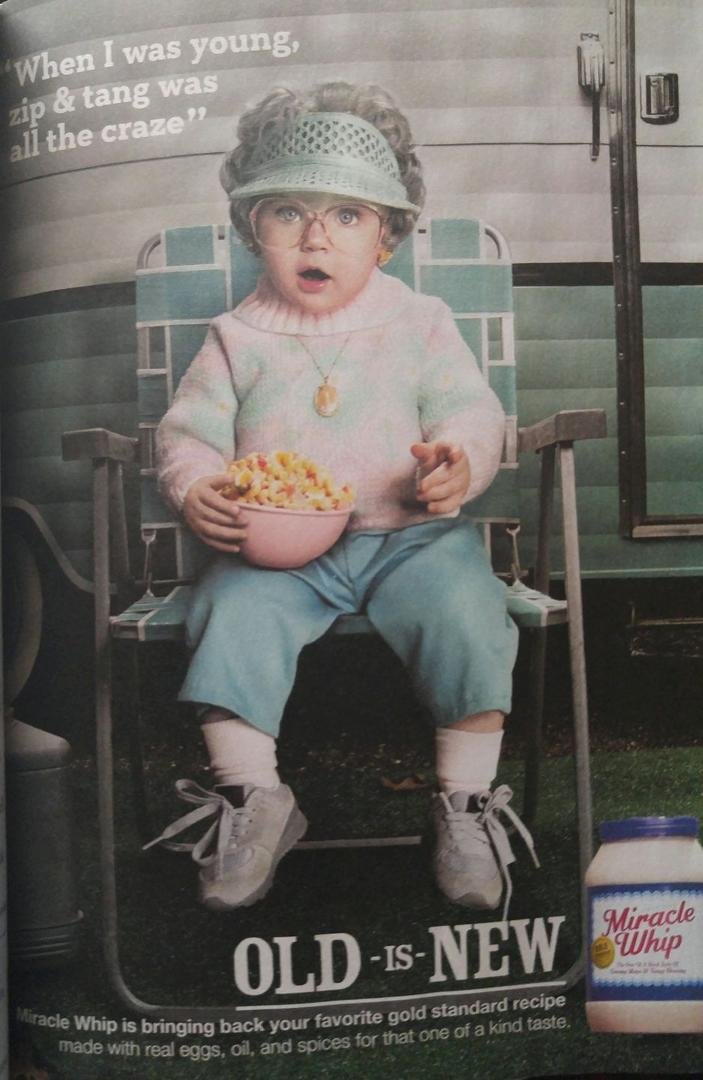 An ad in my new Reader's Digest....I had to laugh....