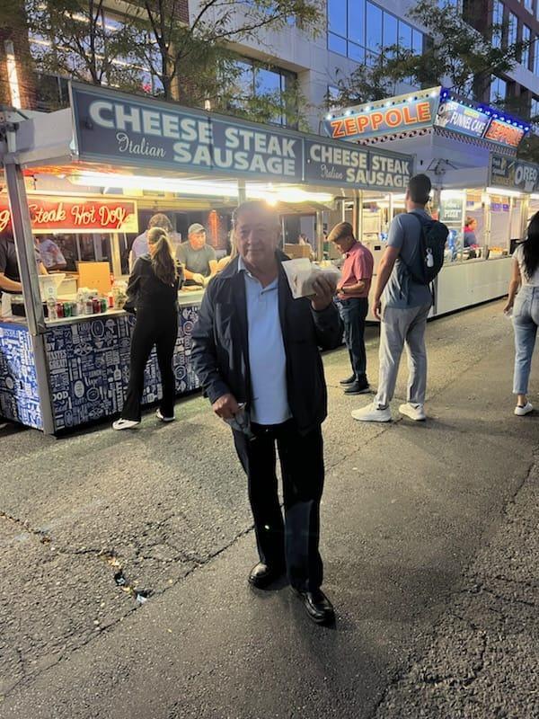 Italian Festival in Hoboken #sausage #peppers #onions