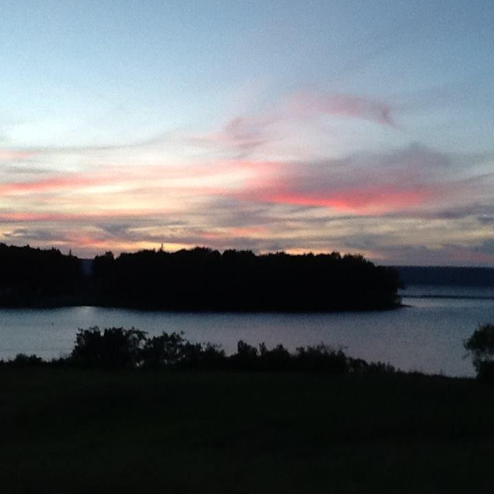 Cottage Trileen, Cape Breton - our night time view!
