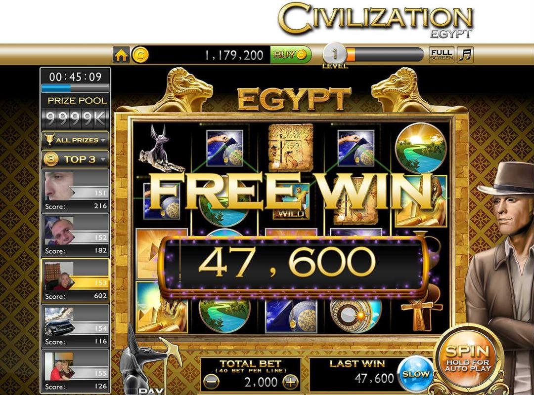 June Duncan's album, Civilization Slots Casino Photos