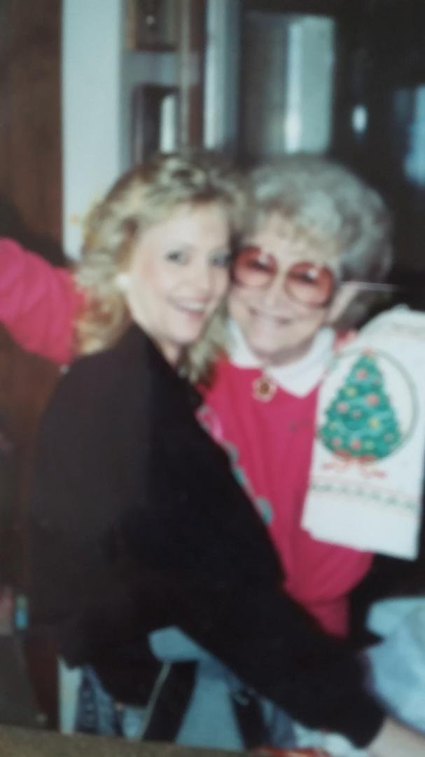 One of my Favorite Pictures of my Grandma ( MOM ) & I ..She was my and siblings " Guardian Angel ".. She's sooo Beautiful. .. xoxo