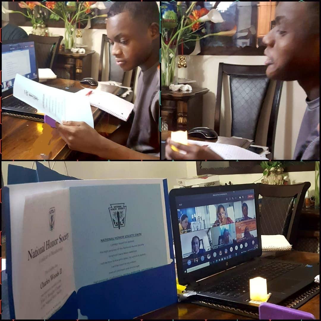 Late posting but, Congratulations Charles Woods II for being inducted into the National Honor Society. We are so proud of you young man❤❤❤👏🏾👏🏾👏🏾👏🏾👏🏾
