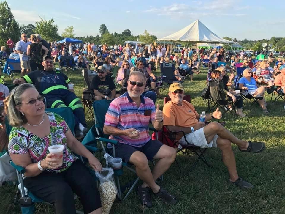 Enjoying the evening!