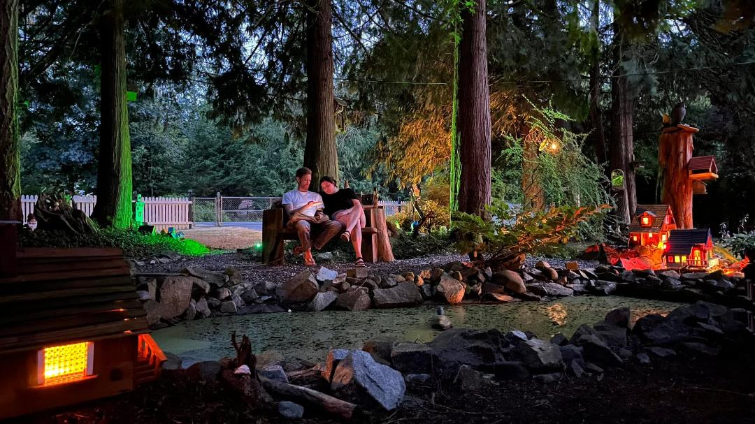 Thursday night in Qualicum Beach
