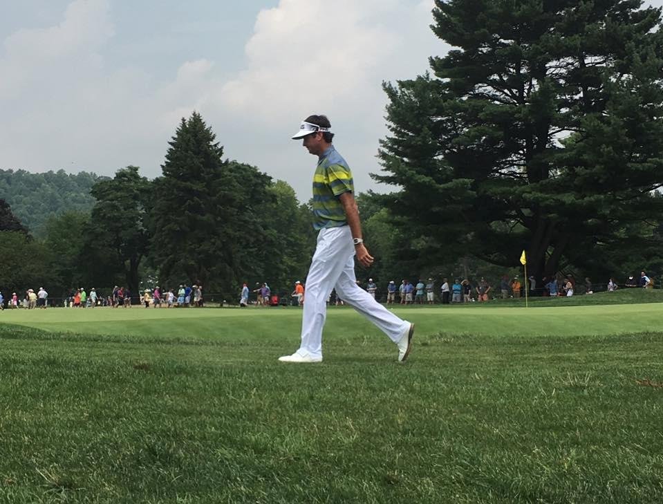 Bubba Watson at the PGA