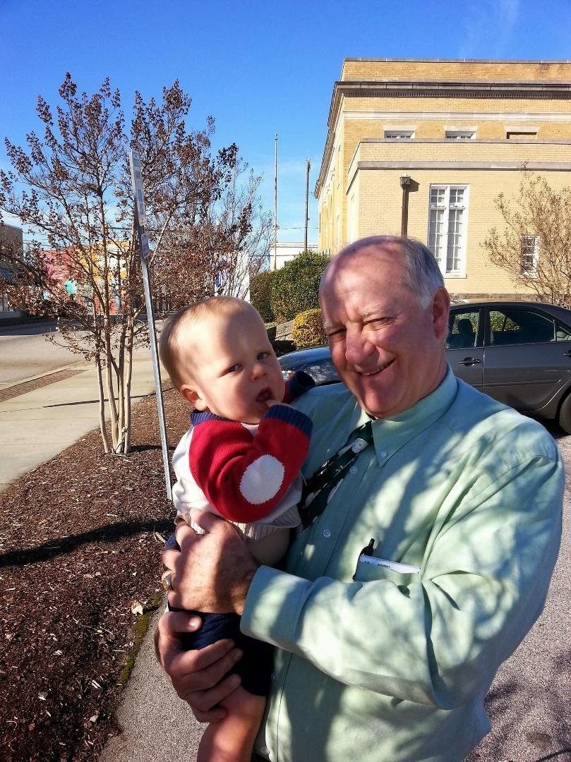 With Uncle Gary
