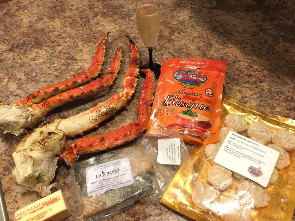 It's what's for dinner! Tracy's King Crab Shack