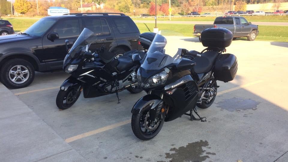 Color ride and a beautiful day