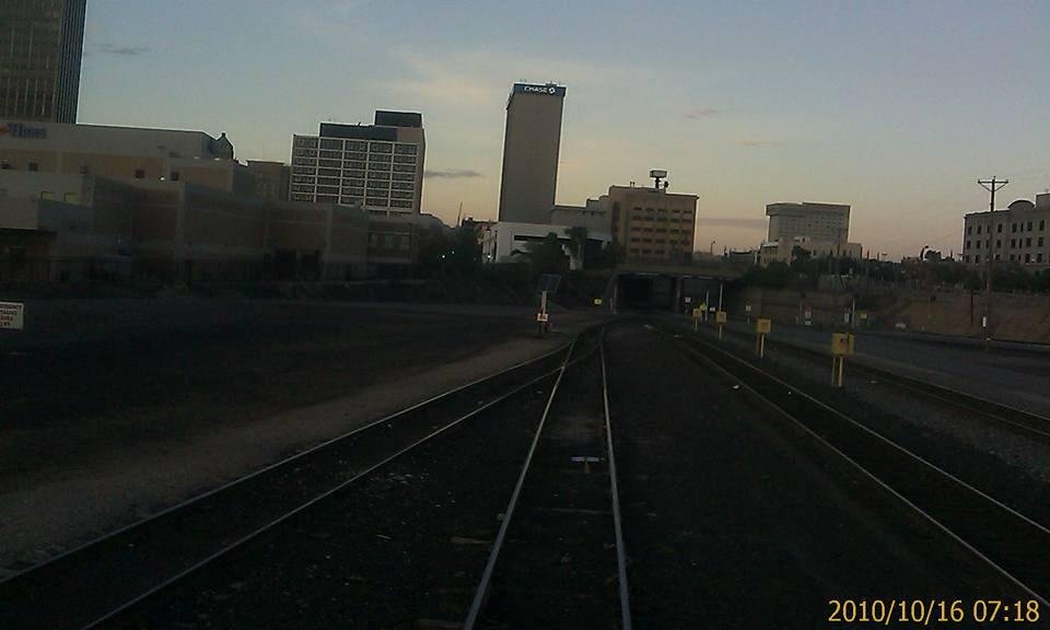 El Paso, TX 2013, departing to Tucson, AZ
