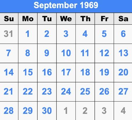 Friday the 13th of September.  Got a reminder that on this day 9-13-1969 I went up to Fresno to stay with my best friend Pat Blackmon and his wife as I had to report to the Armed Services Entrance and Examination Center in 