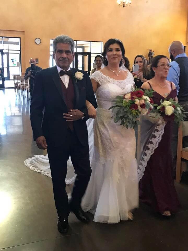 My beautiful daughter in law and her parents.