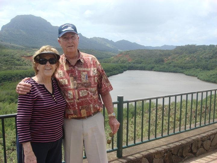Bill and Laurel in Hawaii March 2010