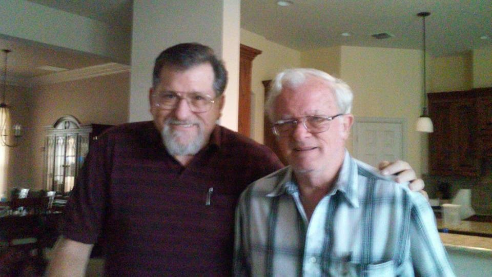 With my brother Mike,