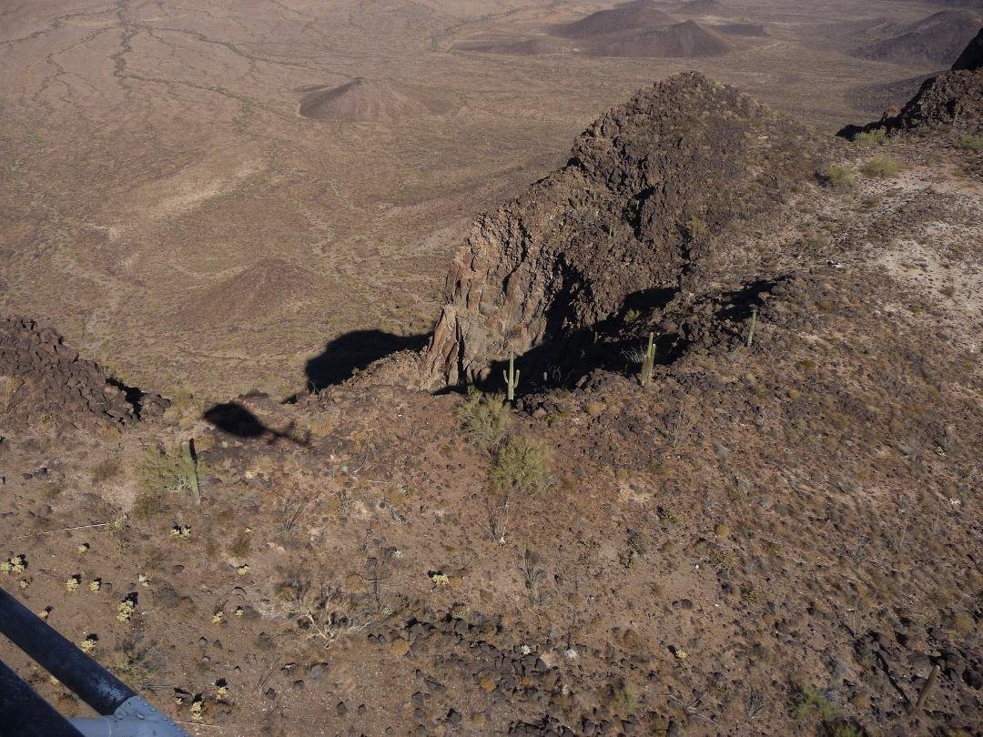 Spine of the Growler Mountains.