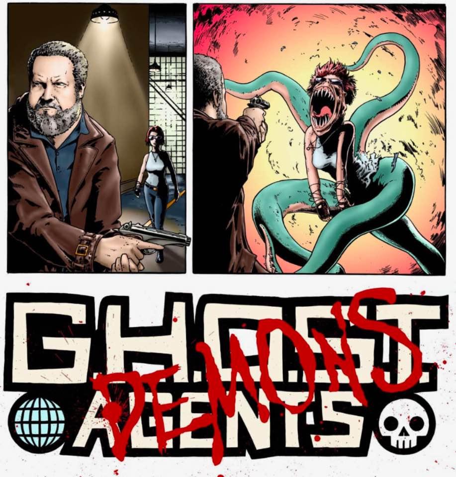 I’m a Ghost Agent. If you don’t know what that is.
Go to cosmiclion.com and buy one of my son Eli’s comic’s