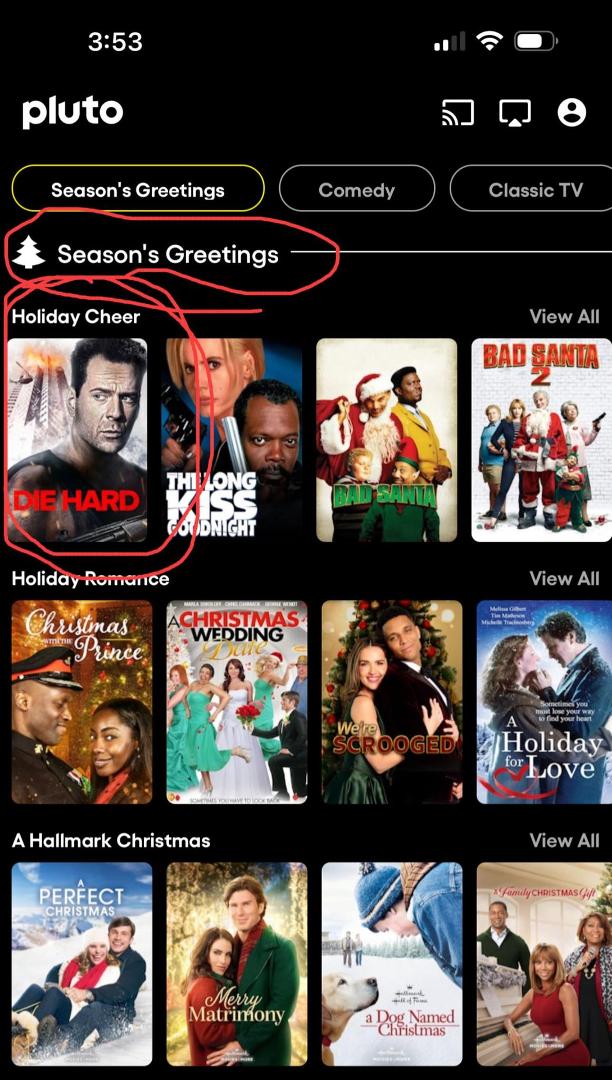 Proof that Die Hard is a Christmas movie