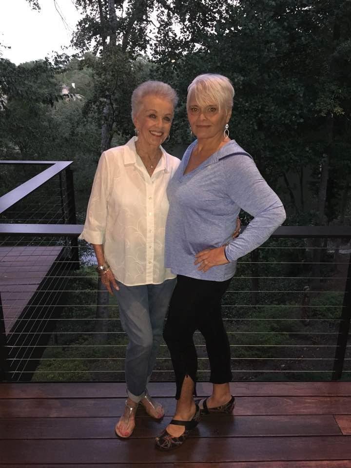 Great evening at Shelly’s with my friends Janie!