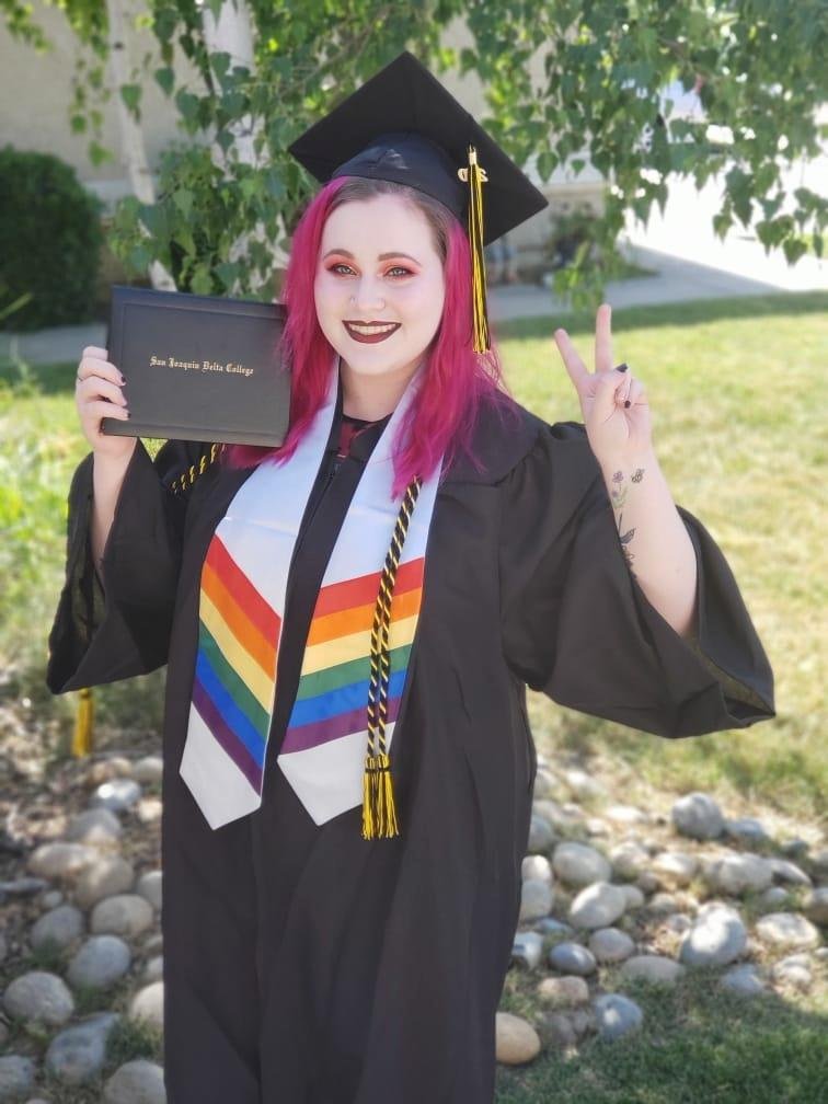 My beautiful daughter is a college graduate with an AA in History. Now she will start UOP working on her BA in History