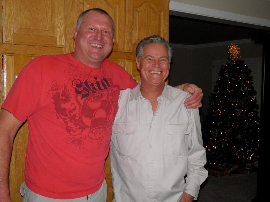 Mike and Tom Christmas 2010