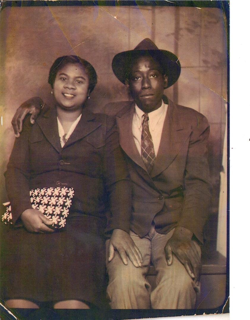 My parents, Clarence and Juanita circa 1936