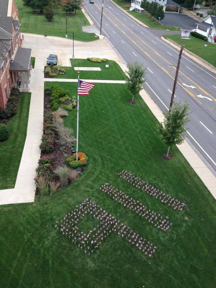 With heavy hearts...we'll never forget!