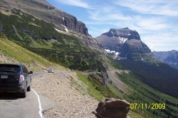 going to the sun, Glacier Nat Park