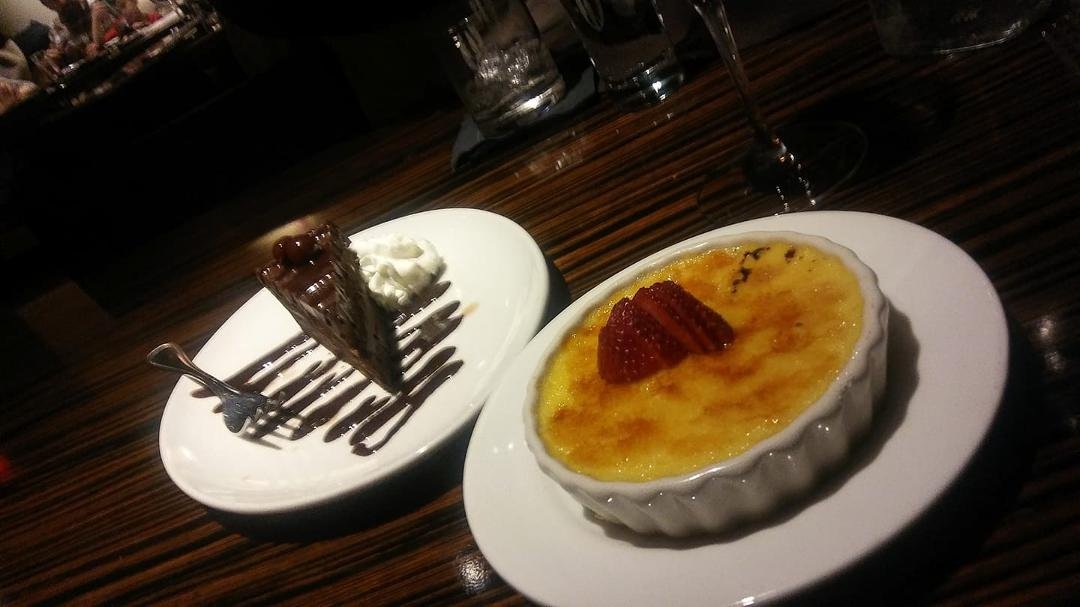 Desert at Roseeood grill