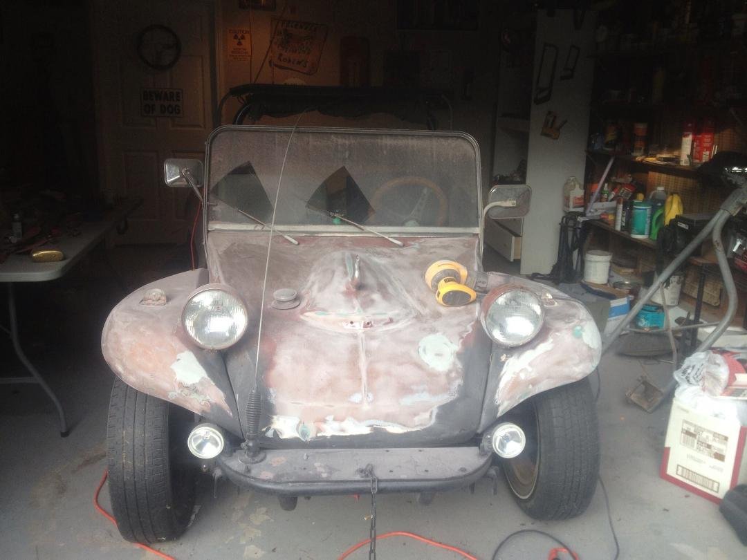 The sanding continues