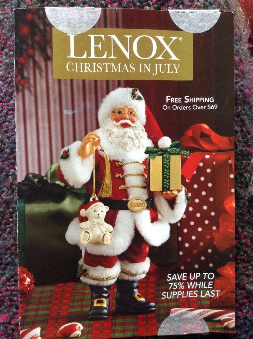 Told ya! July 5th begins Christmas season