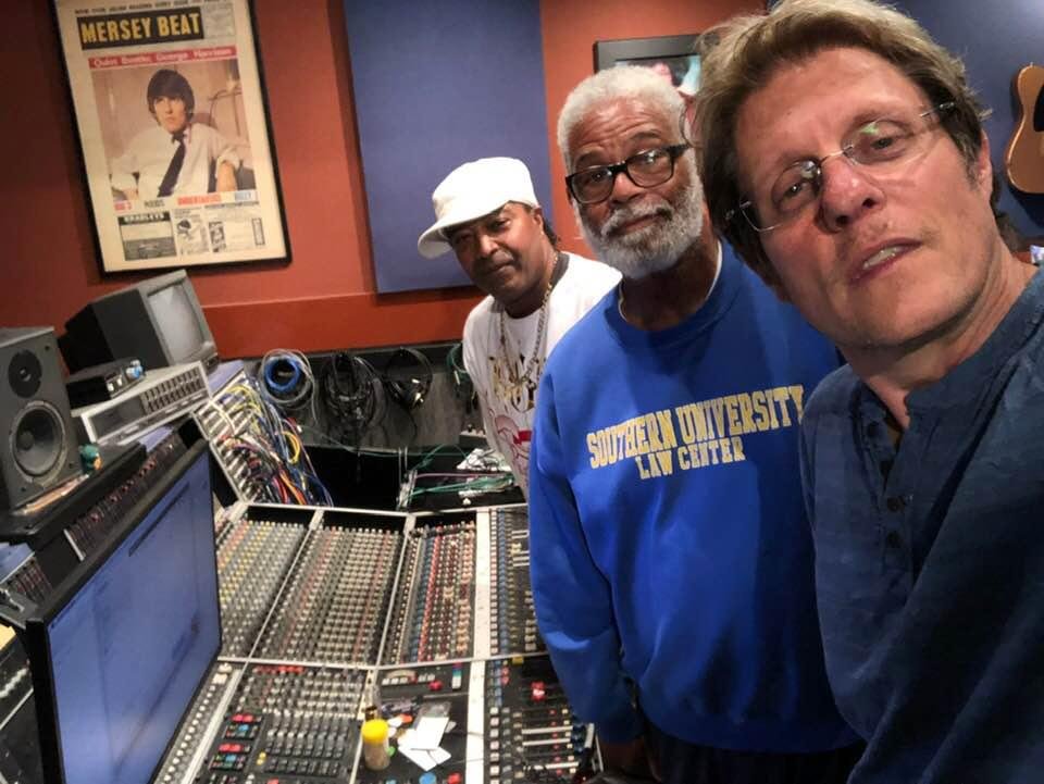 Kurt Green Verdell Adams and Rich Mouser at the Mouse House studio