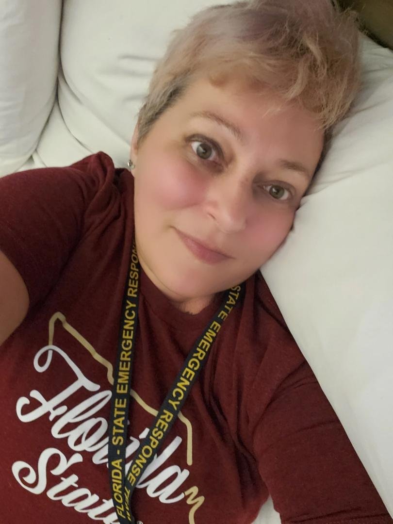 Laying down until the last minute before I drive to start my shift.