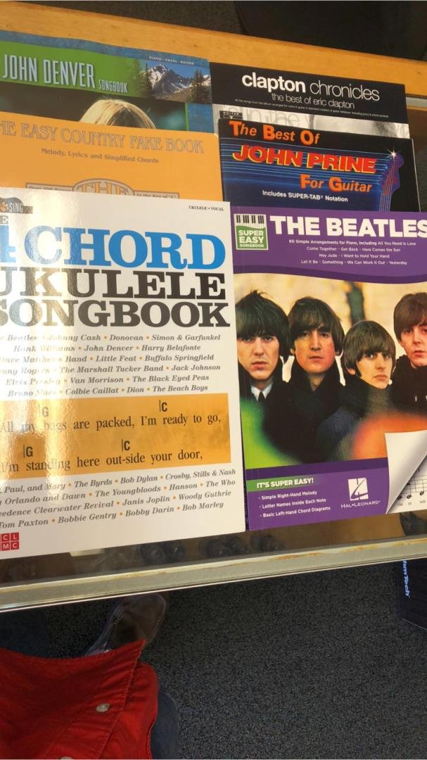 New songbooks received!