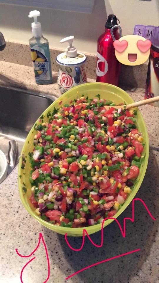Salsa ready !! Party fever is on at OI😎