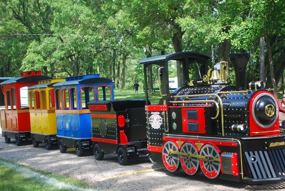 Vicky Praill's album, New Train at Canatara Park, Sarnia, Ontario