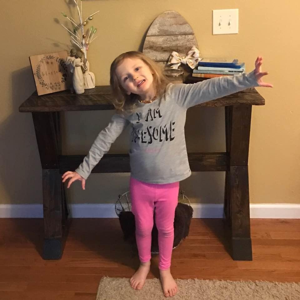 Look who is 4 today!! Unreal. Where does time go. Happy Birthday, Elizabeth!