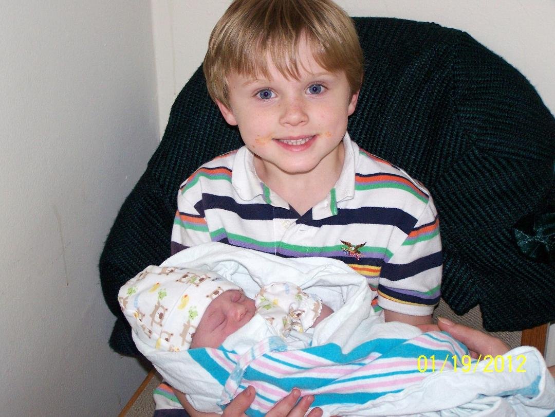 Nicholas and brother Chandler
