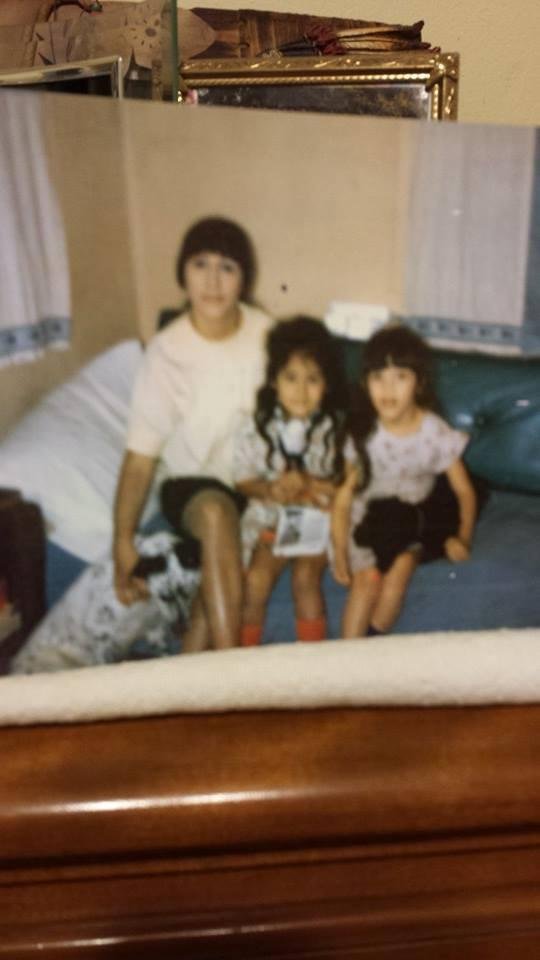 My babies 1969 many moons ago Tina And Gina