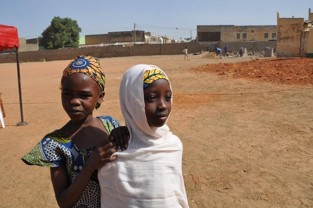Little Girls at the Tukan Maliki School in Kano, Nigeria