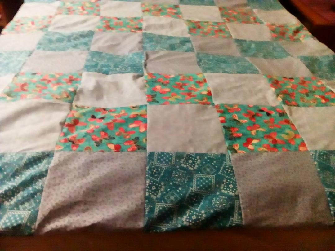 My first quilt I made