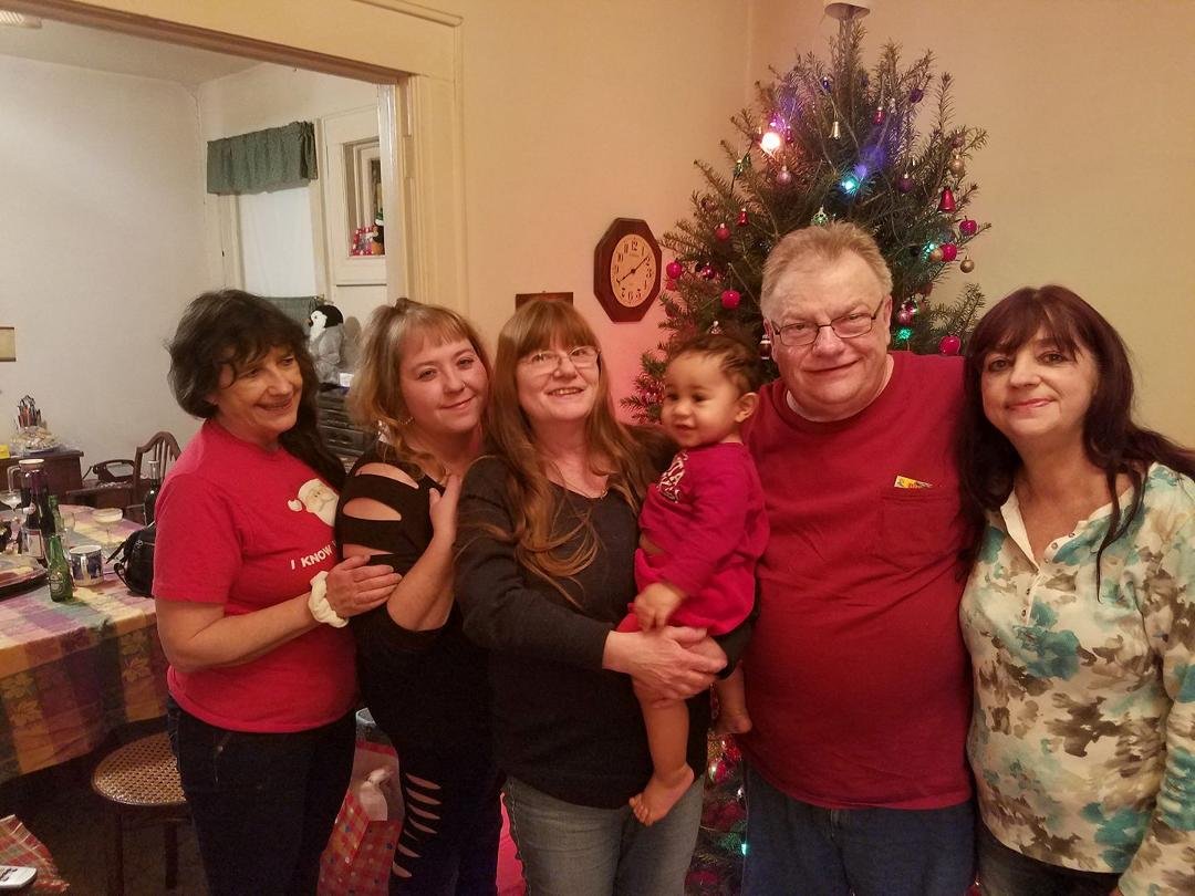 Hangin' with the family on Christmas