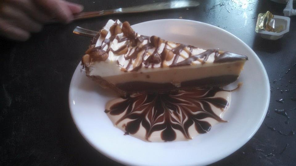 Desert at Sorges Restaurant in Corning NY. Nice touch!