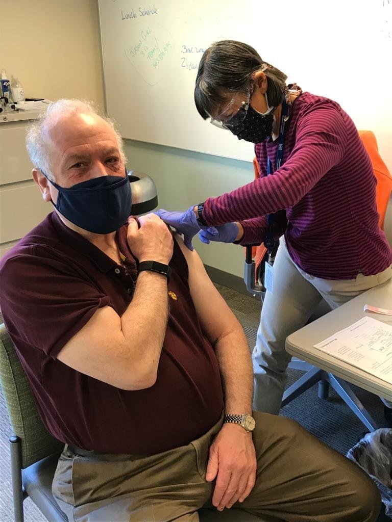 I just qualified yesterday and was able to get an appointment for today. Ann got one too. This was the Pfizer vaccine.