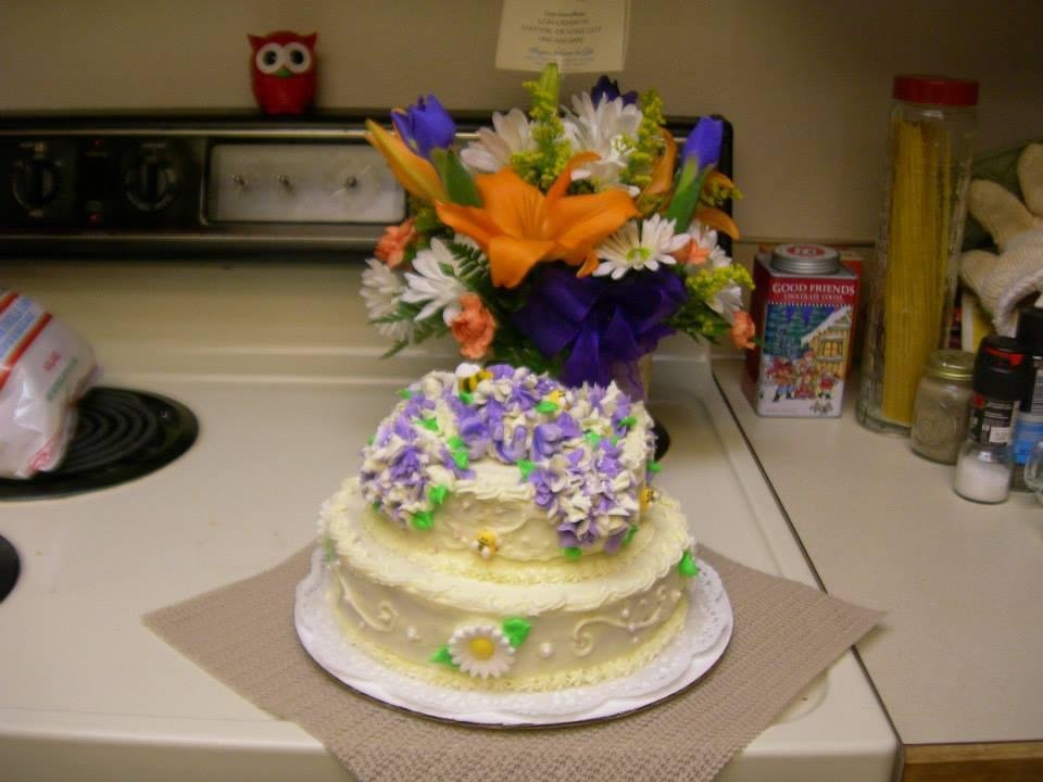 Sue's birthday cake
