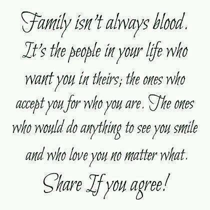 I am very lucky to have a wonderful 'family'!