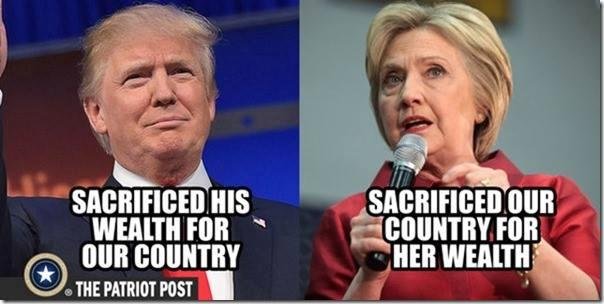 What a difference!  Go Trump!