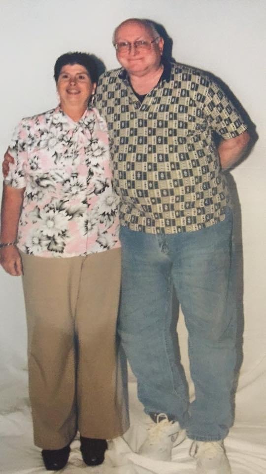Tony and Danielle Reich at her 40th Milby High School Reunion at the Woodlands