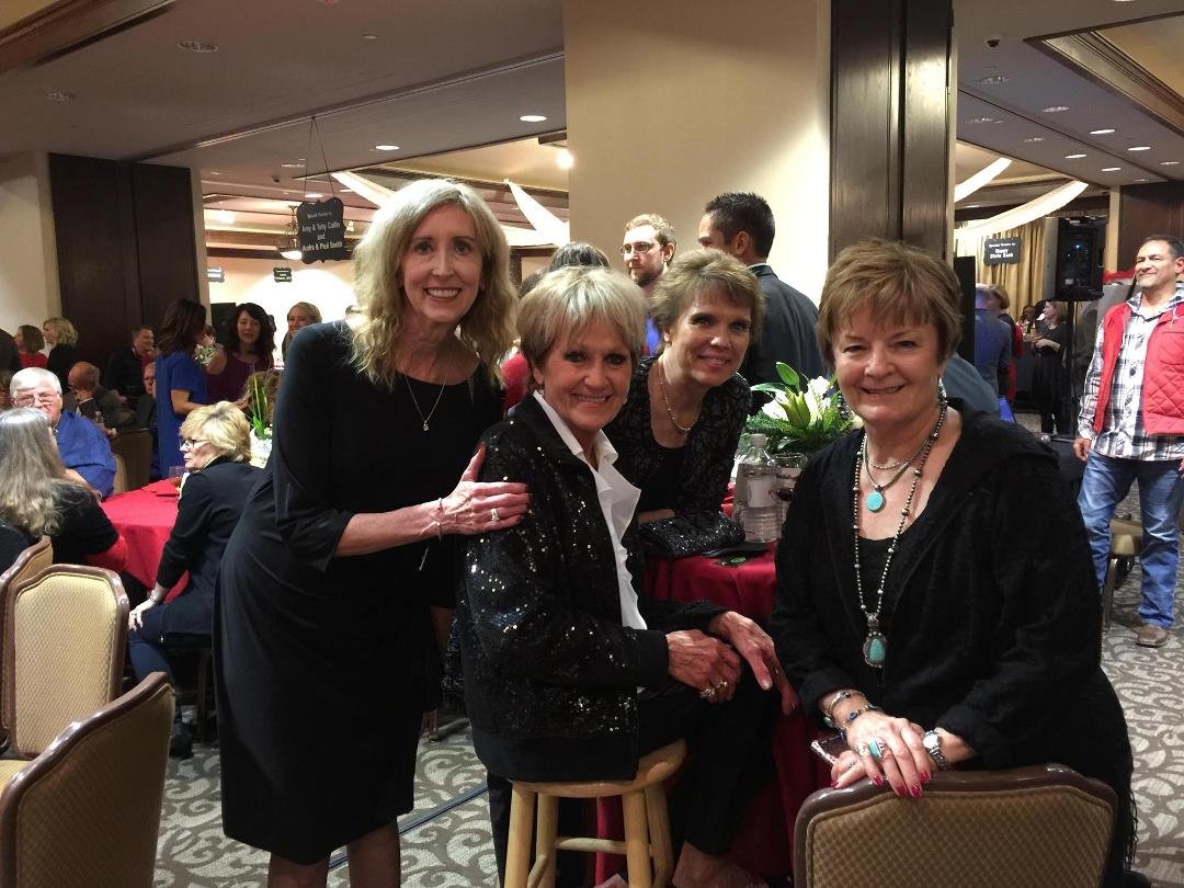 Fun time with sweet friends at the All Saints Legacy Gala!
