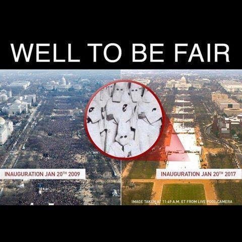 Now this is only "alternative facts", but funny anyway!!!