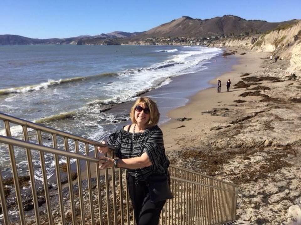 Pismo CA 5 years later October 2017 Different hair color choice!👍ha ha